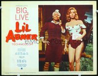 5z387 LI'L ABNER LC #2 '59 close up of Leslie Parrish as Daisy May & Billy Hayes as Mammy!