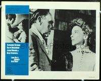 5z399 LONG DAY'S JOURNEY INTO NIGHT LC #6 '62 close up of Katharine Hepburn & Ralph Richardson!