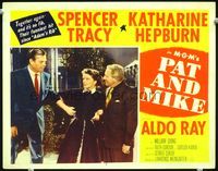5z464 PAT & MIKE LC #6 '52 William Ching tries to take Katharine Hepburn from Spencer Tracy!