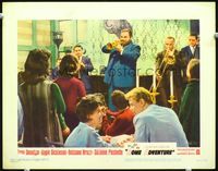 5z490 ROME ADVENTURE LC #1 '62 Troy Donahue & Suzanne Pleshette watch Al Hirt play trumpet!