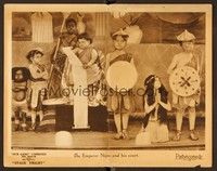 5z005 STAGE FRIGHT LC '23 Joe Cobb, baby Farina & Our Gang kids as Emperor Nero & his court!