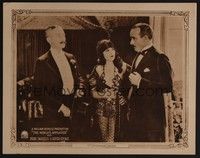 5z606 WORLD'S APPLAUSE LC '23 sexy showgirl Bebe Daniels between Lewis Stone & Adolphe Menjou!