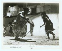 6a019 8 1/2 8x10 still '63 Federico Fellini classic, Marcello Mastroianni with whip & weird guy!