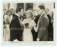 6a042 BACHELOR OF ARTS 8x10 still '34 pretty Anita Louise between Tom Brown & angry guy at party!