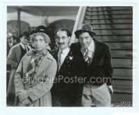 6a060 BIG STORE 8x10 still '41 close up of the three Marx Brothers, Groucho, Harpo & Chico!