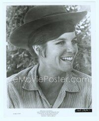 6a086 BUTCH CASSIDY & THE SUNDANCE KID 8x10 still '69 close up of smiling Katharine Ross!