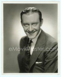 6a119 CONRAD NAGEL deluxe 8x10 still '30 smiling portrait from The Lady Surrenders by Freulich!
