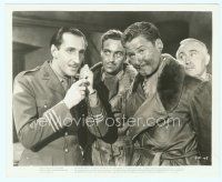 6a140 DAWN PATROL 8x10 still '38 Errol Flynn, Basil Rathbone, David Niven & Donald Crisp!