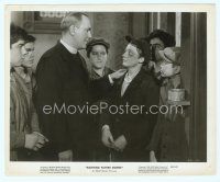 6a177 FIGHTING FATHER DUNNE 8.25x10 still '48 priest Pat O'Brien consoles boy with black eye!