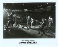 6a206 GIMME SHELTER 8x10 still '71 cool image of the Rolling Stones performing live on stage!
