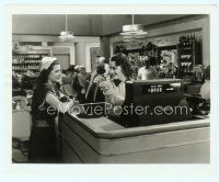 6a207 GIRLS CAN PLAY 8x10 still '37 sexy Rita Hayworth & Jacqueline Wells at cash register by Paul!