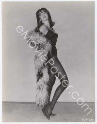 6a230 GYPSY 7.25x9.5 still '62 great close up of full-length sexy Natalie Wood with feather boa!
