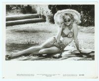 6a330 LOLITA 8x10 still '62 Kubrick, most classic image of sexy Sue Lyon in two-piece swimsuit!