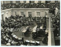 6a381 MR. SMITH GOES TO WASHINGTON 7x9 still '39 James Stewart filibustering on Senate floor!