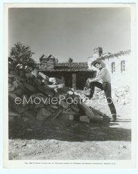 6a384 MY AMERICAN WIFE candid 8x10 still '36 Francis Lederer stands in front of his huge new house!