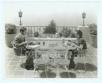6a442 PAUL MUNI 8x10 still '20s eating breakfast with his wife Bella by Schuyler Crail!