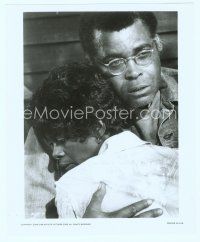 6a482 RIVER NIGER 8x10 still '76 great close up of James Earl Jones holding Cicely Tyson!