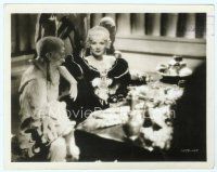 6a495 SCARLET EMPRESS 8x10 still '34 Josef von Sternberg, Marlene Dietrich in elaborate gown!