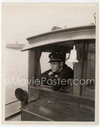 6a500 SEA GOD candid 8x10 still '30 Richard Arlen on boat he used during filming by Don English!