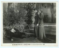 6a510 SHE HAD TO SAY YES 8x10 still '33 Loretta Young with Lyle Talbot, who just knocked man down!