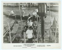 6a534 SUMMERTIME 8x10 still '55 Katharine Hepburn takes gondola ride in Venice Italy!