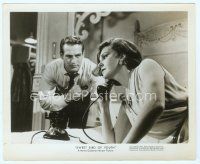 6a538 SWEET BIRD OF YOUTH 8x10 still '62 close up of Paul Newman watching Geraldine Page on phone!