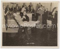 6a546 THANK YOUR LUCKY STARS 8x10 still '43 Bette Davis being swung in mid-air by dancer Weidel!