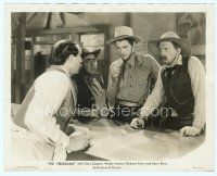 6a581 VIRGINIAN 8x10 still R34 c/u of Gary Cooper & Eugene Pallette standing with two men at a bar!