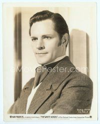 6a600 WHITE ANGEL 8x10 still '36 head & shoulders close up of Donald Woods in costume, Dieterle!