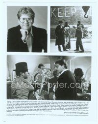 6a602 WHO FRAMED ROGER RABBIT candid 8x10 still '88 great images of director Robert Zemeckis!