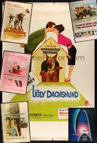 6b025 LOT OF 11 UNFOLDED 40x60s lot '63-'94 Ugly Dachshund, Moon-spinners, Incredible Journey