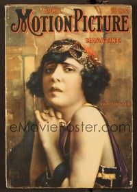 6b080 MOTION PICTURE magazine April 1917 portrait of Faye Tincher by Leo Sielke Jr!