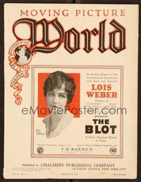 6b047 MOVING PICTURE WORLD exhibitor magazine August 20, 1921 D.W. Griffith's Way Down East!