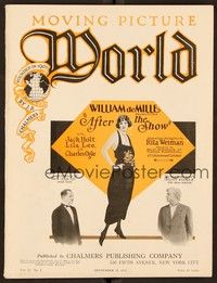 6b052 MOVING PICTURE WORLD exhibitor magazine September 24, 1921 Mary Pickford, Douglas Fairbanks