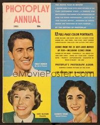 6b150 PHOTOPLAY magazine 1951 Annual, Liz Taylor, Farley Granger, June Allyson
