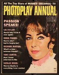 6b159 PHOTOPLAY magazine 1963 Annual, Liz on cover, did no one care enough about Marilyn Monroe!