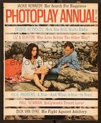 6b160 PHOTOPLAY magazine 1965 Annual, Liz Taylor & Richard Burton's love was better before!