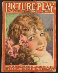6b073 PICTURE PLAY magazine February 1925 artwork of pretty Edna Murphy by White Studio!