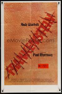 6c052 ANDY WARHOL'S FRANKENSTEIN 1sh '74 Paul Morrissey, Joe Dallessandro, horror!