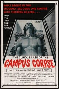 6c406 HAZING 1sh R81 one corpse with thirteen killers, The Curious Case of the Campus Corpse!