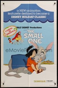 6c835 SMALL ONE 1sh '78 Walt Disney, Don Bluth, animated cartoon!