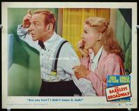 6d160 BARKLEYS OF BROADWAY LC #2 '49 pretty Ginger Rogers is sorry for hurting Fred Astaire!