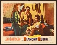 6d264 DIAMOND QUEEN LC #6 '53 Fernando Lamas, Gilbert Roland & sexy jungle beauty Arlene Dahl!