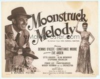 6d028 EARL CARROLL VANITIES TC R53 Constance Moore & Dennis O'Keefe in a Moonstruck Melody!