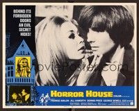 6d365 HORROR HOUSE LC #4 '70 super close up of sexy Jill Haworth & Mark Wynter!