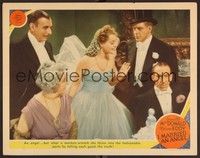 6d374 I MARRIED AN ANGEL LC '42 Nelson Eddy watches Jeanette MacDonald tell everyone the truth!