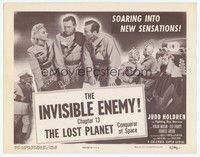 6d051 LOST PLANET chapter 13 TC '53 sci-fi space serial, soaring into new sensations!