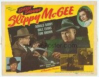 6d079 SLIPPY MCGEE TC '48 Don Red Barry is cold as ice behind the wheel, sexy solo Dale Evans!