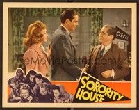 6d571 SORORITY HOUSE LC '39 pretty Anne Shirley watches James Ellison shake hands with J.M. Kerrigan
