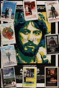 6e003 LOT OF 67 FOLDED ONE-SHEETS lot '69-'90 Serpico, Play Misty For Me, Death Wish, Hot Rock
